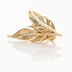 Boucles D'oreilles Grimpantes Hanae Plaqué Or Jaune