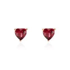 Boucles D'oreilles Kelvyn Argent Rose Oxyde