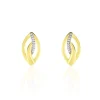 Boucles D'oreilles Or Jaune Sven Diamant