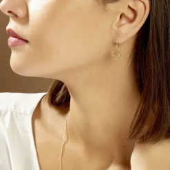 Boucles D'oreilles Pendantes Jovita Or Jaune