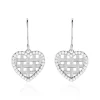 Boucles D'oreilles Pendantes Argent Helenius Oxyde De Zirconium