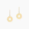 Boucles D'Oreilles Pendantes Hypatia Or Jaune