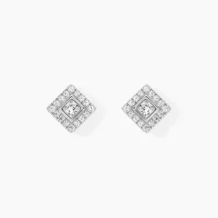 Boucles D'oreilles Pendantes Marie-elsa Argent Oxyde De Zirconium