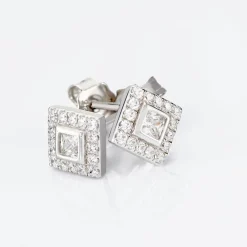 Boucles D'oreilles Pendantes Marie-elsa Argent Oxyde De Zirconium