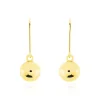 Boucles D'oreilles Pendantes Fidelia Boules Or Jaune