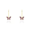 Boucles D'oreilles Pendantes Or Jaune Alyssia