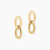 Boucles D'Oreilles Pendantes Jovane Or Jaune