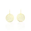 Boucles D'oreilles Pendantes Caterina Or Jaune