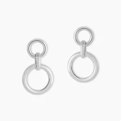 Boucles D'oreilles Pendantes Argent Gasparin