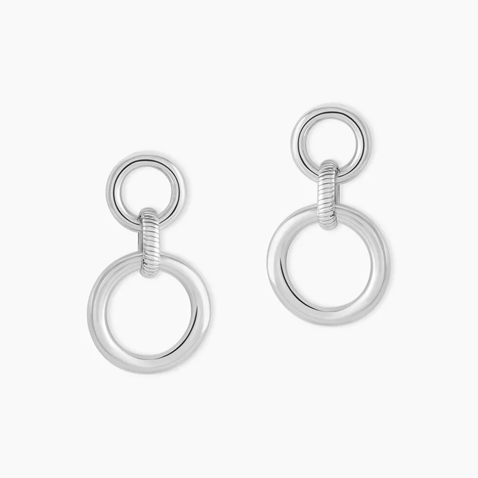Boucles D'oreilles Pendantes Argent Gasparin