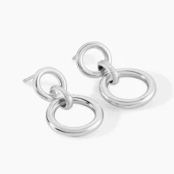 Boucles D'oreilles Pendantes Argent Gasparin