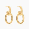 Boucles D'Oreilles Pendantes Caileigh Or Jaune