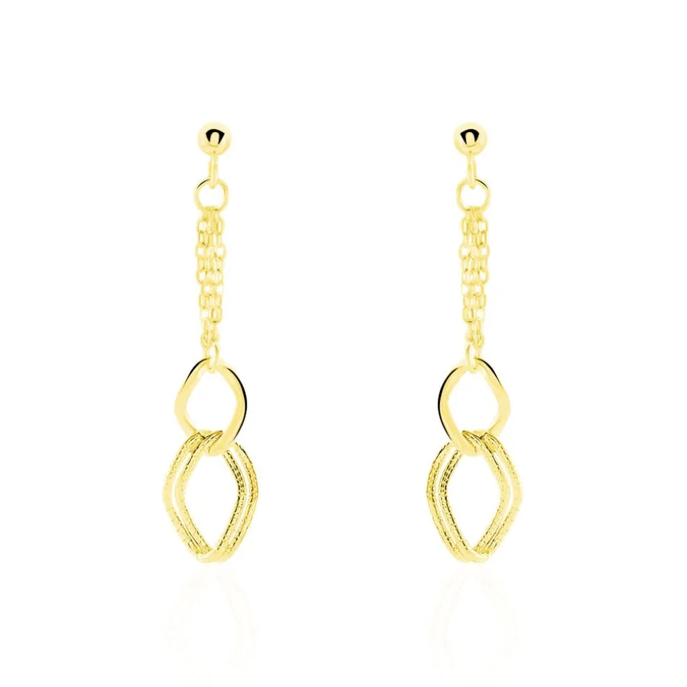 Boucles D'oreilles Pendantes Blinda Or Jaune