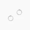 Boucles D'oreilles Pendantes Tatyanna Argent Blanc