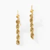 Boucles D'oreilles Pendantes Debbi Or Jaune