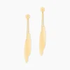 Boucles D'oreilles Pendantes Leeann Or Jaune