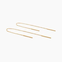 Boucles D'oreilles Pendantes Chloee Or Jaune