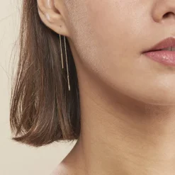 Boucles D'oreilles Pendantes Chloee Or Jaune