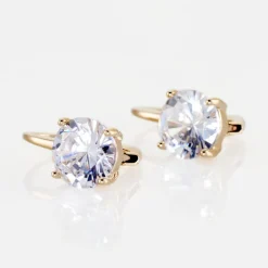 Boucles D'oreilles Pendantes Fippe Oxydes De Zirconium