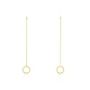 Boucles D'oreilles Pendantes Albya Or Jaune