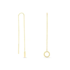 Boucles D'oreilles Pendantes Albya Or Jaune