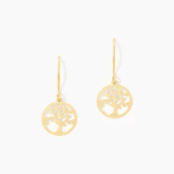 Boucles D'Oreilles Pendantes Gorden Or Jaune