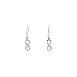 Boucles D'oreilles Pendantes Argent Solkem Glitter