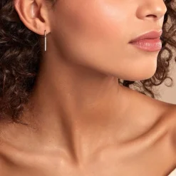 Boucles D'oreilles Pendantes Alayna Or Jaune Diamant