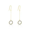 Boucles D'oreilles Pendantes Audria Or Jaune