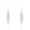 Boucles D'oreilles Pendantes Violka Argent Blanc