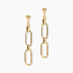 Boucles D'oreilles Pendantes Escape Or Jaune