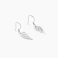 Boucles D'oreilles Pendantes Taiana Argent Blanc