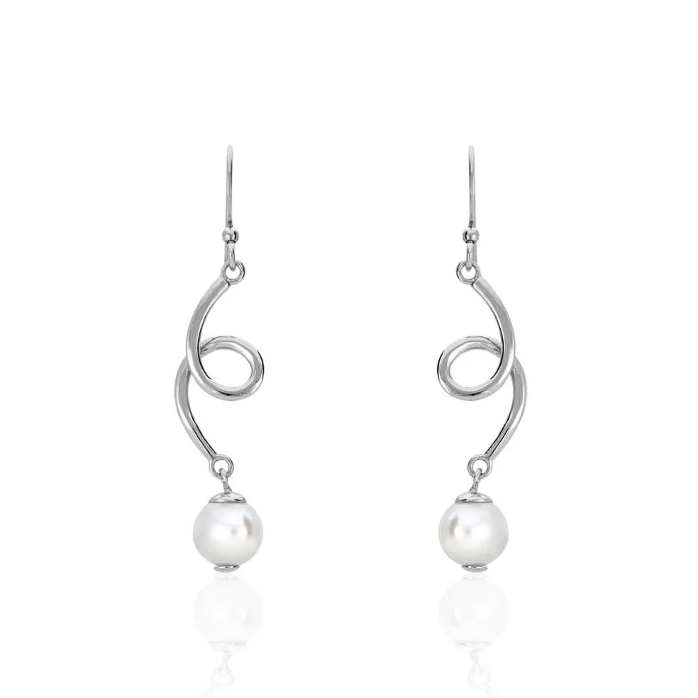 Boucles D'oreilles Perle D'imitation