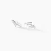Boucles D'oreilles Puces Ainhoa Or Blanc Diamant
