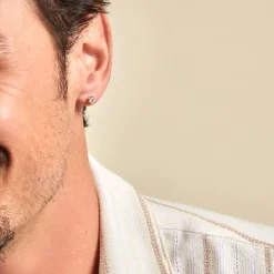 Boucles D'oreilles Puces Aphrodite Or Blanc Diamants