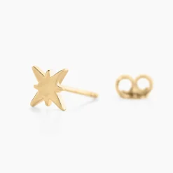 Boucles D'oreilles Puces Alisee Plaqué Or Jaune