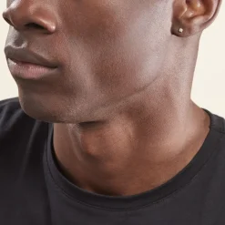 Boucles D'oreilles Puces Aphrodite Or Jaune Diamant