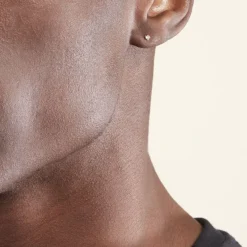 Boucles D'oreilles Puces Aphrodite Or Jaune Diamant