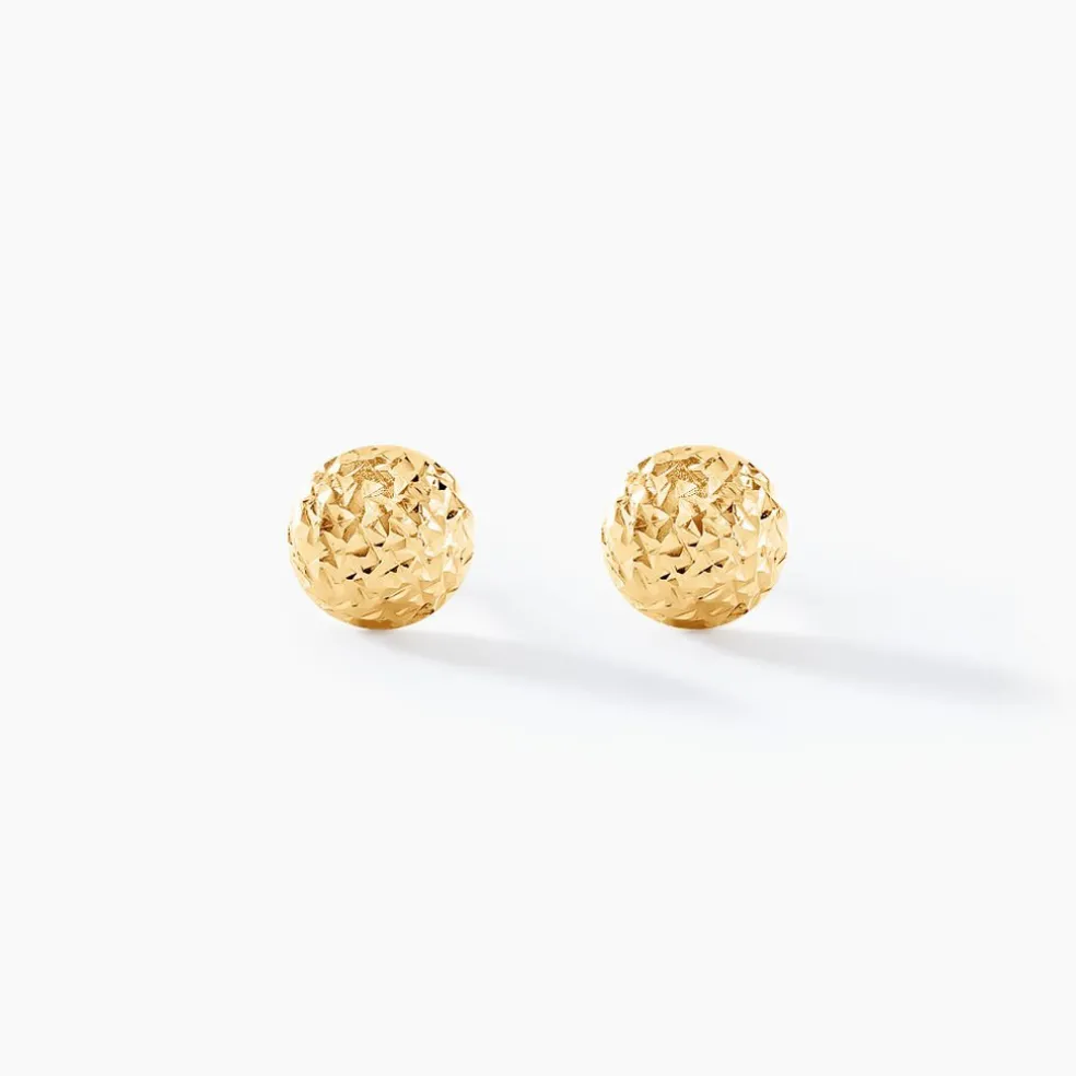 Boucles D'oreilles Puces Bernia Or Jaune