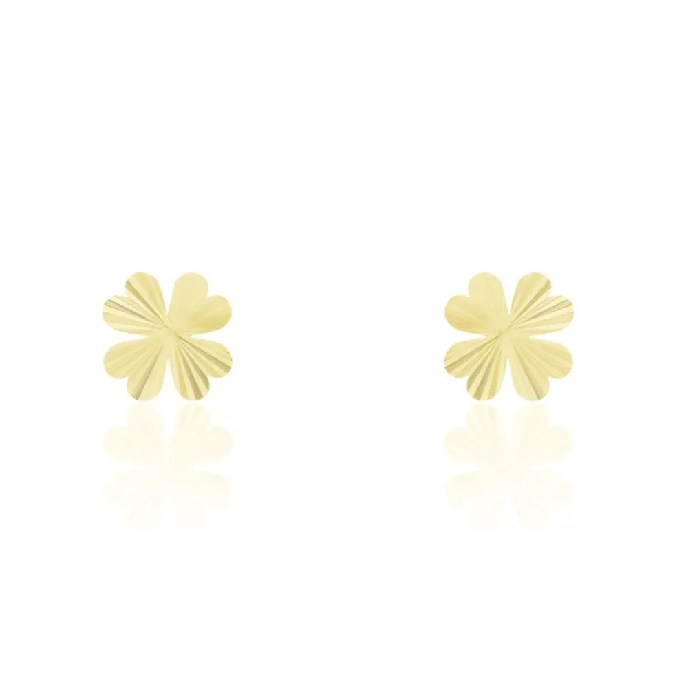 Boucles D'oreilles Puces Dag Or Jaune