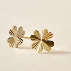 Boucles D'oreilles Puces Dag Or Jaune