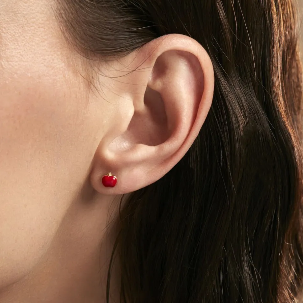 Boucles D'oreilles Puces Eve Or Jaune