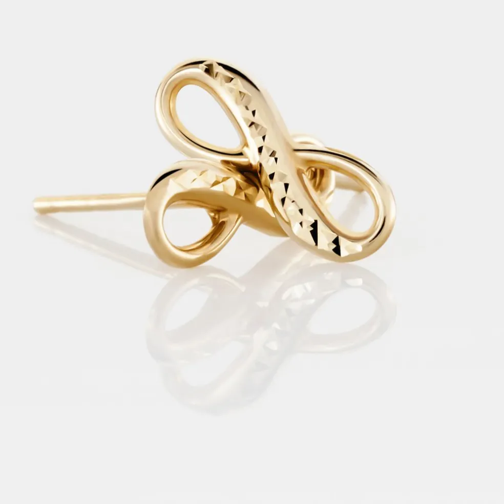 Boucles D'oreilles Puces Ferrera Or Jaune