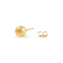 Boucles D'oreilles Puces Fidelia Boule Or Jaune