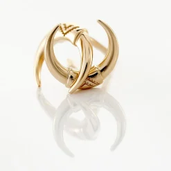 Boucles D'oreilles Puces Ginia Plaqué Or Jaune