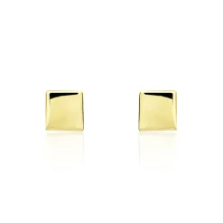 Boucles D'oreilles Puces Genovera Or Jaune