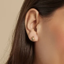 Boucles D'oreilles Puces Gunilla Or Jaune