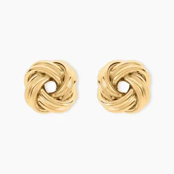 Boucles D'Oreilles Puces Gawain Or Jaune