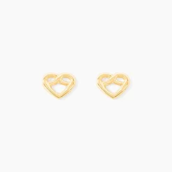 Boucles D'oreilles Puces Hartwin Or Jaune