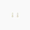 Boucles D'oreilles Puces Huey Or Jaune Oxyde De Zirconium